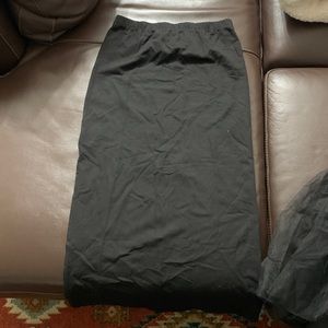 COPY - Black Billabong Midi Skirt